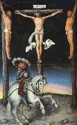 Lucas  Cranach The Crucifixion with the Converted Centurion china oil painting artist